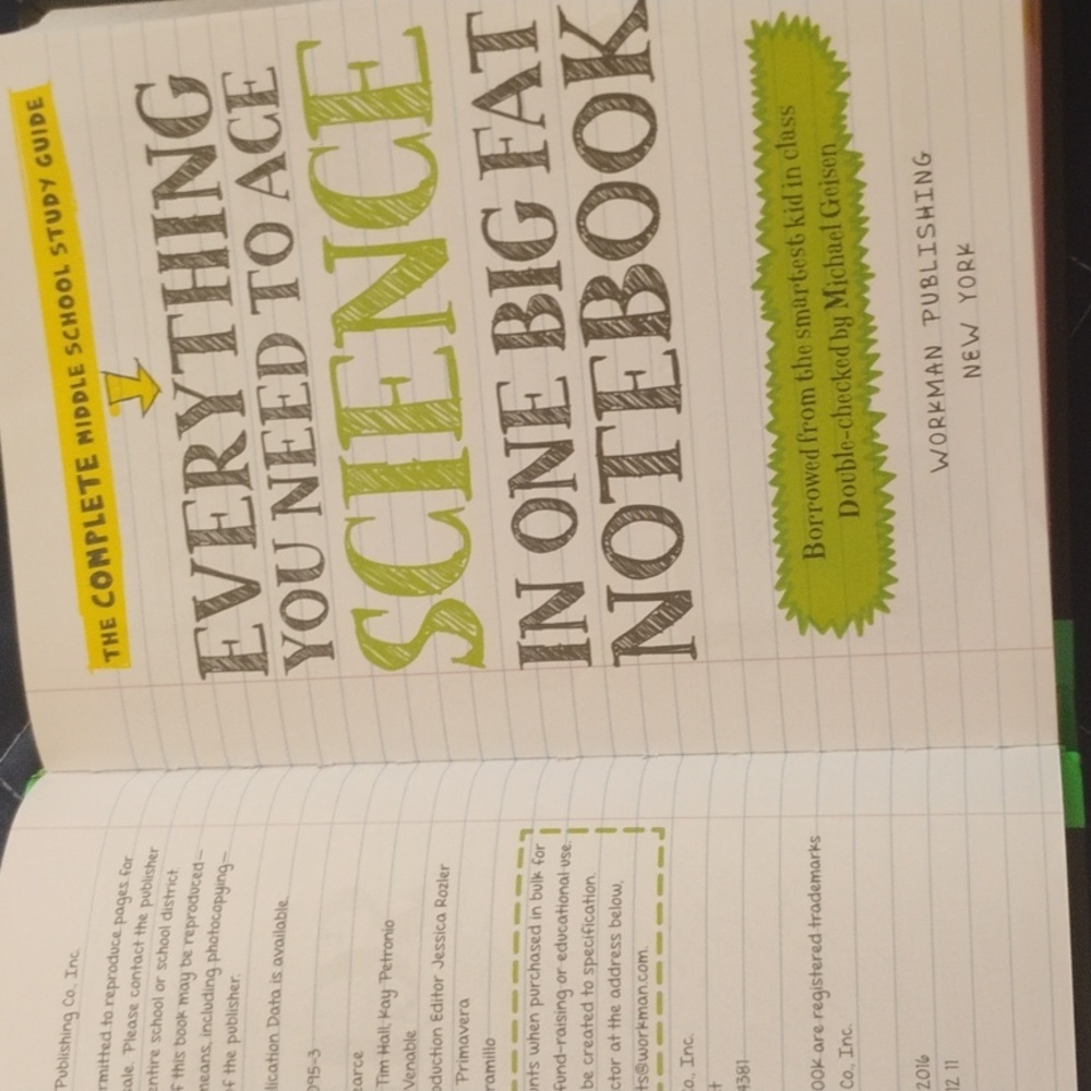 The COMPLETE middle school study guide EVERYTHING you need to ACE SCIENCE - Picture 2 of 5